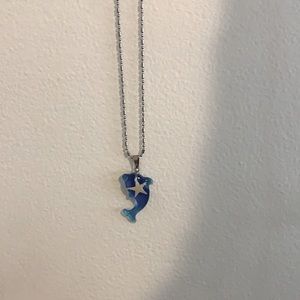 Really cute kids dophin necklace!